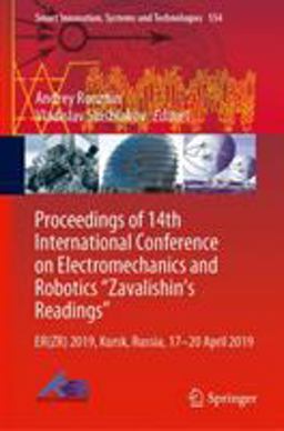 Proceedings of 14th International Conference on Electromechanics and Robotics Zavalishin's Readings