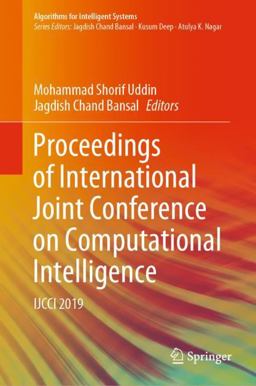 Proceedings of International Joint Conference on Computational Intelligence