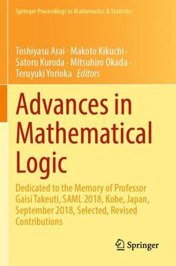 Advances in Mathematical Logic Advances in Mathematical Logic