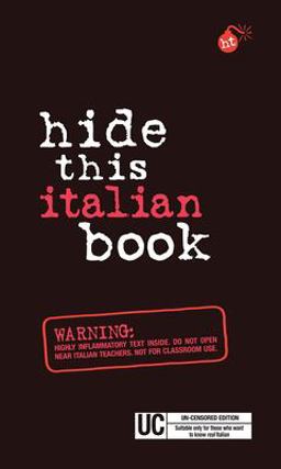 Hide This Italian Book  9789812466532 Front Cover