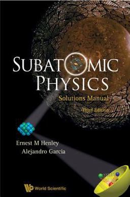 Subatomic Physics 3rd 9789812797452 Front Cover
