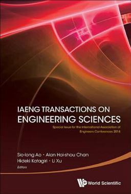 Iaeng Transactions on Engineering Sciences Iaeng Transactions on Engineering Sciences