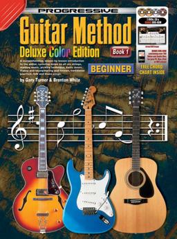 Progressive Guitar Method Book 1 - Deluxe Color Edition