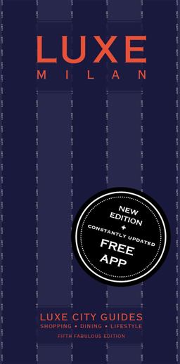 Luxe Milan New Edition Including Free Mobile App 5th 9789888132959 Front Cover
