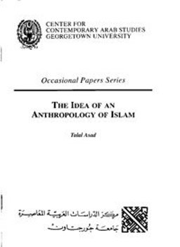 Idea of an Anthropology of Islam 1986 9789991289526 Front Cover