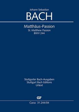 St Matthew Passion