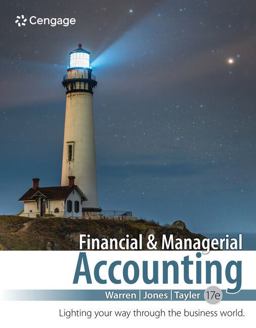 Financial and Managerial Accounting