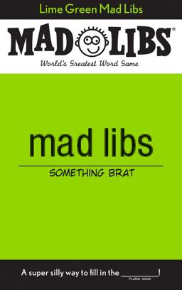 Lime Green Mad Libs