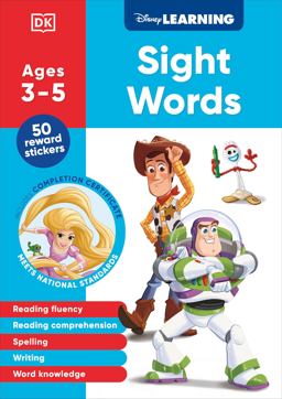 Disney Learning Sight Words (Ages 3-5)
