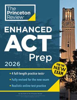 Princeton Review Enhanced ACT Prep 2026