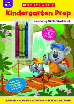 Kindergarten Prep Learning Skills Workbook