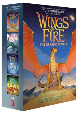 Wings of Fire #5-#8: a Graphic Novel Box Set (Wings of Fire Graphic Novels #5-#8)