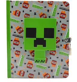 Minecraft: Creeper Squishy Lock and Key Diary