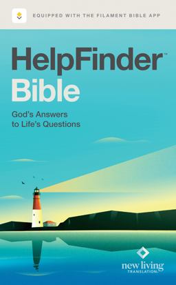 HelpFinder Bible NLT, Filament Enabled (Hardcover, Harbor Blue, Red Letter) HelpFinder Bible NLT, Filament Enabled (Hardcover, Harbor Blue, Red Letter)
