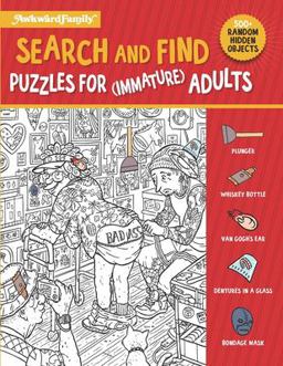 Search and Find Puzzle Book for (Immature) Adults