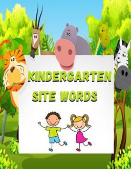 Kindergarten Site Words