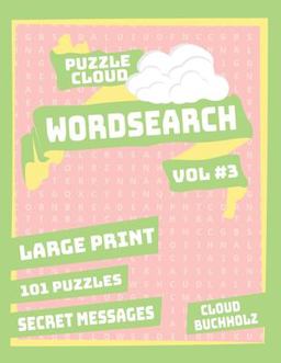 Puzzle Cloud Word Search Vol 3 (Large Print)
