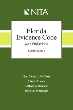 Florida Evidence Code with Objections Florida Evidence Code with Objections