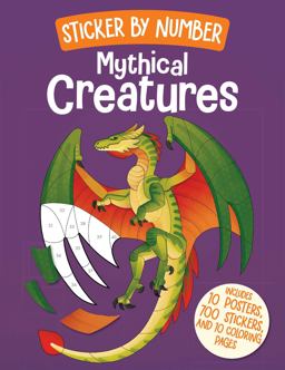 Sticker by Number: Mythical Creatures Sticker by Number: Mythical Creatures