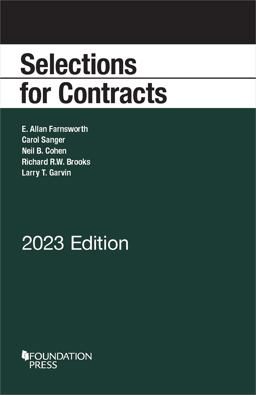 Selections for Contracts, 2023 Edition