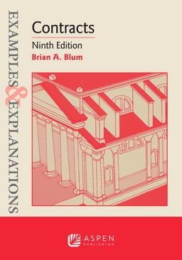 Examples & Explanations: Contracts 9th 9798889068129 Front Cover