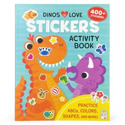Dinos Love Stickers Activity Book