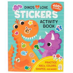 Dinos Love Stickers Activity Book